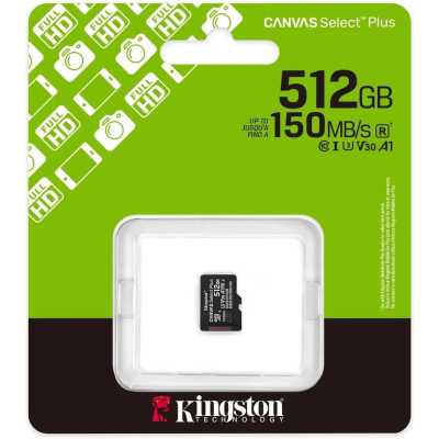 карта памяти Kingston Canvas Select Plus 512GB SDCS3/512GBSP