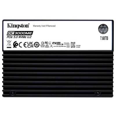 SSD диск Kingston DC3000ME 7.68Tb SEDC3000ME/7T6 Черный