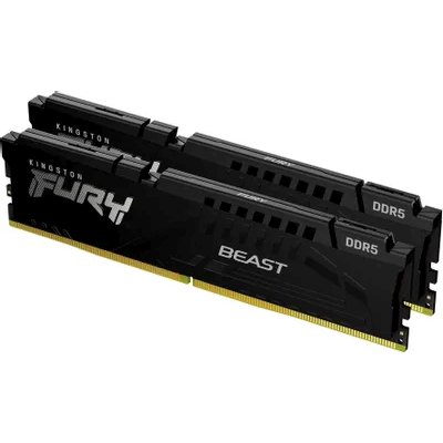 оперативная память Kingston Fury Beast Black Expo KF564C32BBEK2-64