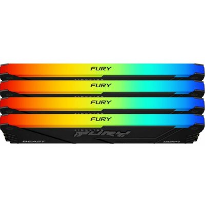 оперативная память Kingston Fury Beast RGB KF432C16BB12AK4/64