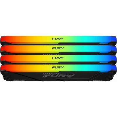 оперативная память Kingston Fury Beast RGB KF432C16BB2AK4/128