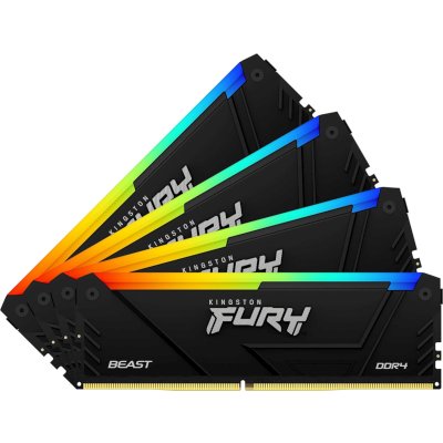 оперативная память Kingston Fury Beast RGB KF436C18BB2AK4/128