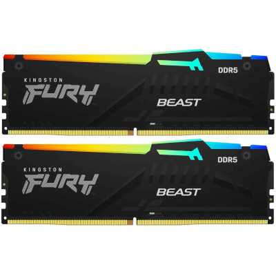 оперативная память Kingston Fury Beast RGB KF556C40BB2AK2-64