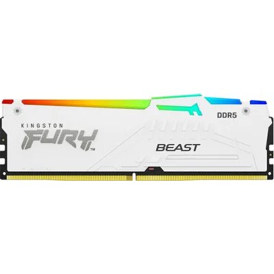 оперативная память Kingston Fury Beast White RGB XMP KF564C32BWA-16