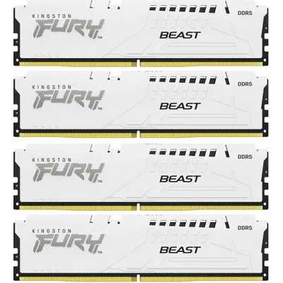 оперативная память Kingston Fury Beast White XMP KF560C40BWK4-64