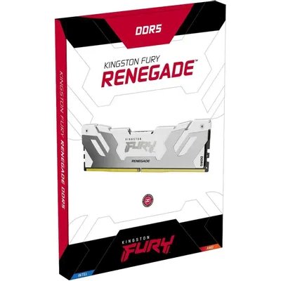 оперативная память Kingston Fury Renegade Silver/White RGB KF580C38RWA-16