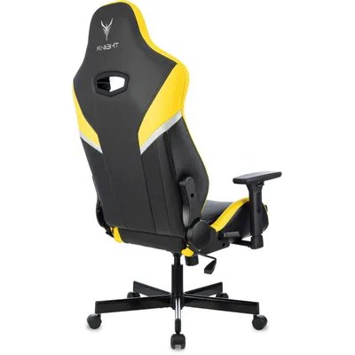 игровое кресло Бюрократ Knight Thunder 5X Black/Yellow черно-желтый