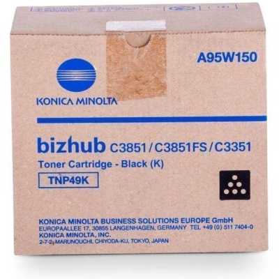 тонер-картридж Konica Minolta TNP-49K A95W150 черный