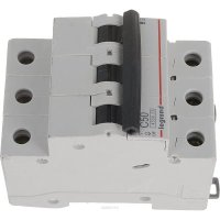 автоматический выключатель Legrand RX3 3P (C) 4,5kA 50А 419713 Серый