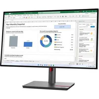 монитор Lenovo ThinkVision P27h-30 63A1GAT1UK Черный