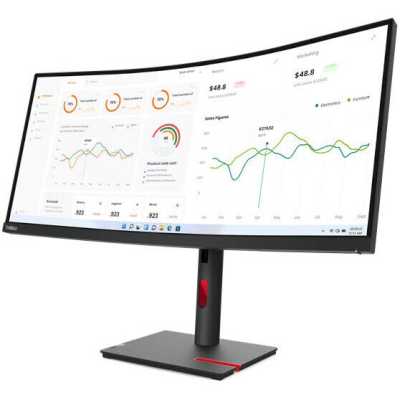 монитор Lenovo ThinkVision T34w-30 63D4GAT1EU Черный
