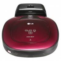 робот-пылесос LG VR64701LVMP черный, красный