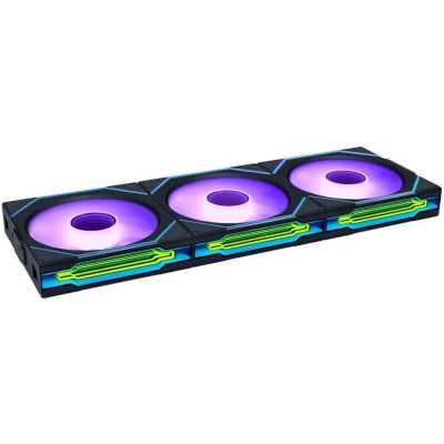 кулер Lian Li Uni Fan SL-INF Wireless 120 ARGB Black 3 Pack Черный