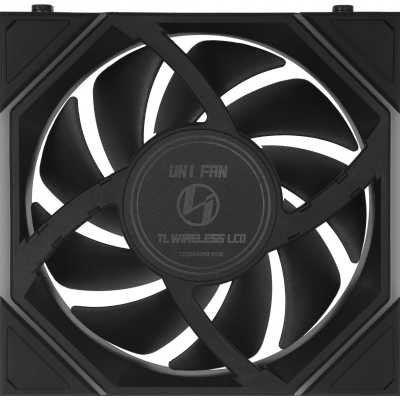 кулер Lian Li Uni Fan TL Wireless LCD 120 Reverse ARGB Black Черный