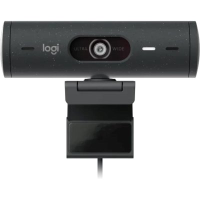 веб-камера Logitech Brio 500 960-001412 черный