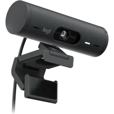 веб-камера Logitech Brio 500 960-001412 черный