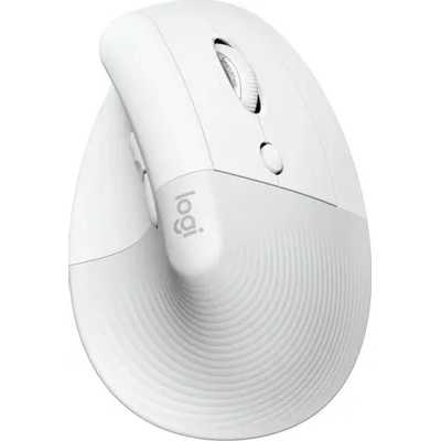 мышь Logitech Lift Vertical Pale Grey Белый-серый