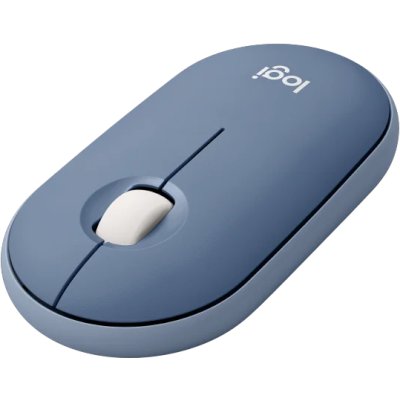 мышь Logitech Pebble M350 Blue 910-006753 Голубой