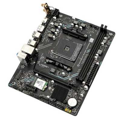 материнская плата Maxsun B450M Gaming WiFi Черный