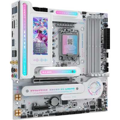 материнская плата Maxsun iCraft B860M Cross Pro Белый