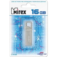 флешка Mirex 16GB 13600-ITRCRB16 Серебристый