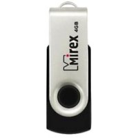 флешка Mirex 4GB 13600-FMURUS04 Черный