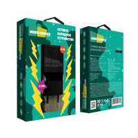 сетевое зарядное устройство More choice NC24 Black Черный
