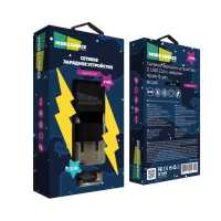 сетевое зарядное устройство More choice NC24i Black Черный