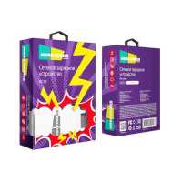 сетевое зарядное устройство More choice NC33 White Белый
