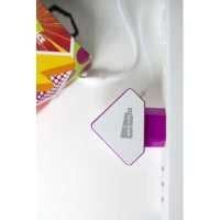 сетевое зарядное устройство More choice NC42m White-Purple фиолетовый