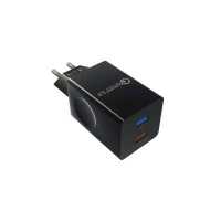 сетевое зарядное устройство More choice NC55QCi Black Черный