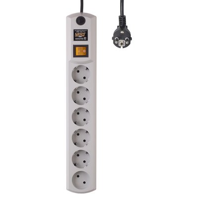сетевой фильтр Most H6 2m White белый