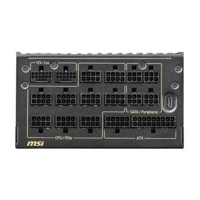 блок питания MSI 1600W MEG Ai1600T Черный