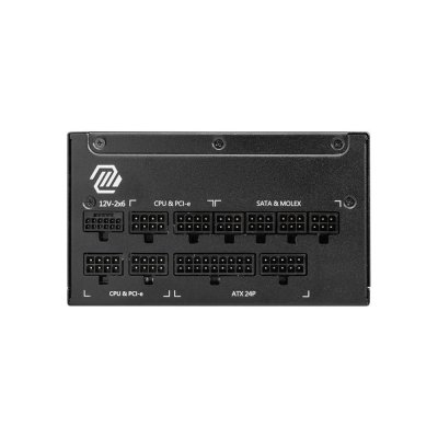 блок питания MSI 1250W MAG A1250GL PCIE5 Черный
