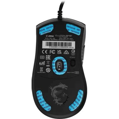 мышь MSI Clutch GM31 Lightweight Black Черный