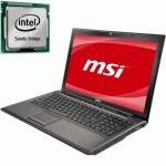 ноутбук MSI GE620DX-284 Коричневый