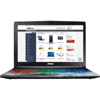 ноутбук MSI GP62 8RD-051 Черный