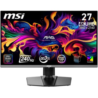 монитор MSI MAG 272UP QD-OLED X24 Черный