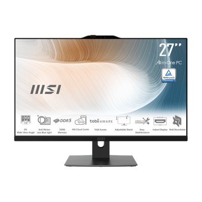 моноблок MSI Modern AM272P 1M-1460XRU Черный