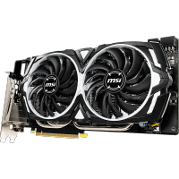 видеокарта MSI nVidia GeForce GTX 1060 Armor 6GD5X OC