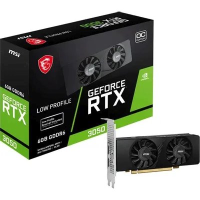 видеокарта MSI nVidia GeForce RTX 3050 LP 6G OC