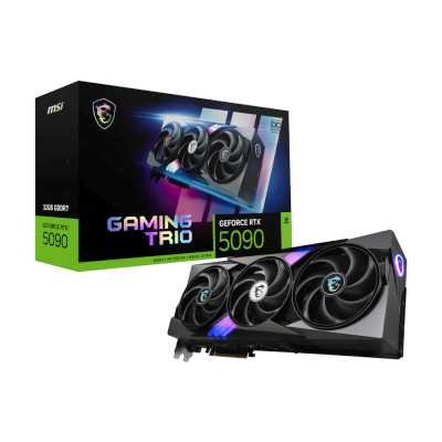видеокарта MSI nVidia GeForce RTX 5090 32G Gaming Trio OC Черный