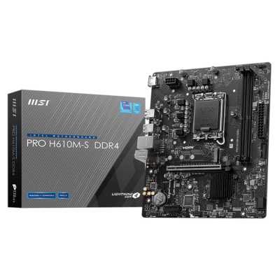материнская плата MSI Pro H610M-S DDR4