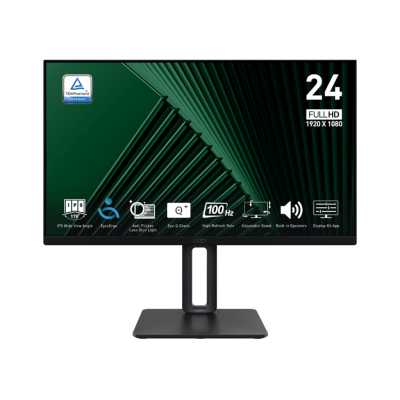 монитор MSI Pro MP245PG Черный