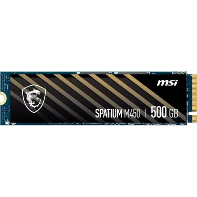SSD диск MSI SPATIUM M450 500Gb S78-440K240-P83 Черный