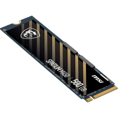 SSD диск MSI SPATIUM M450 500Gb S78-440K240-P83 Черный