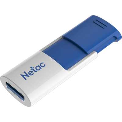 флешка Netac 128GB NT03U182N-128G-32BL Белый, синий