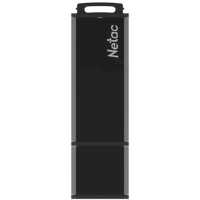 флешка Netac 128GB NT03U351N-128G-20BK Черный, серебристый