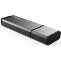 флешка Netac 128GB NT03U351N-128G-20BK Черный, серебристый