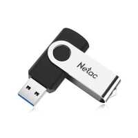 флешка Netac 32GB NT03U505N-032G-30BK Черный, серебристый